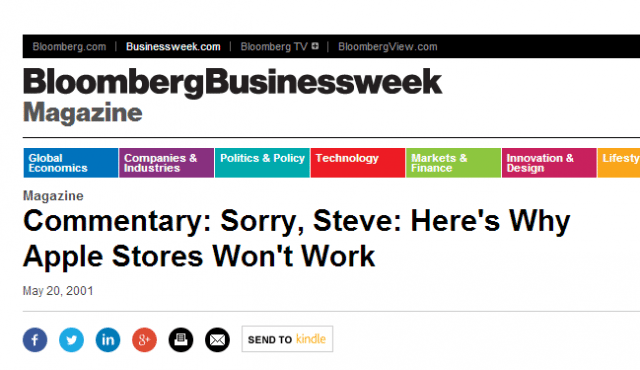 This 2001 Apple Article is a F*ck You to Anyone That Ever Hates On Your Business Idea