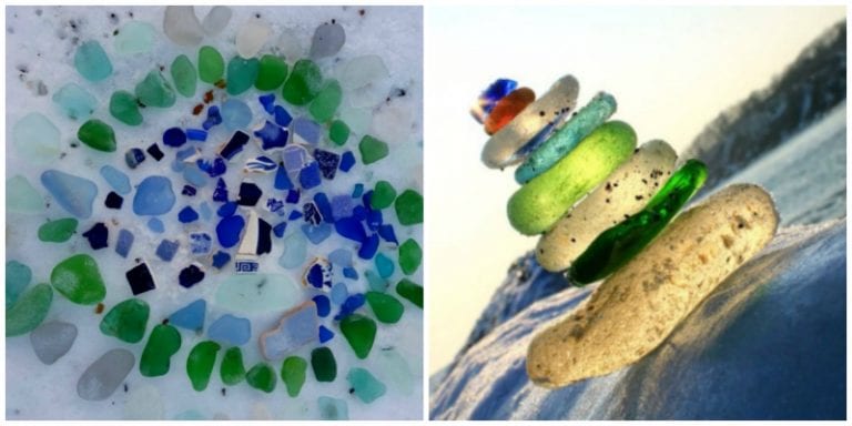 Russians Throw Glass Bottles into the Sea, Nature Responds With a Beautiful Surprise