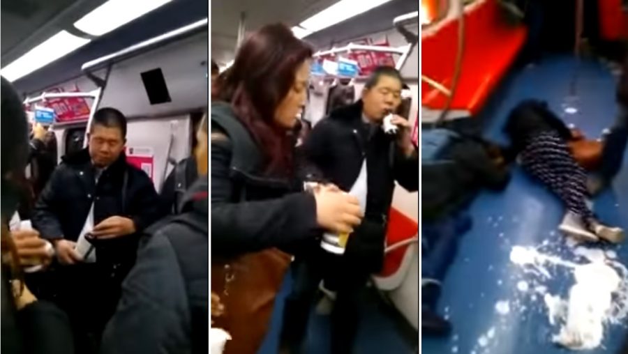 Disturbing Video Shows Fraud Victims Trying to Commit Suicide on the Beijing Metro
