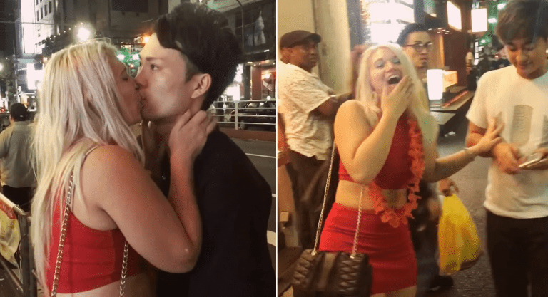 White Woman Forces Herself on Japanese Men to ‘Prove Asian Men Are Sexy’