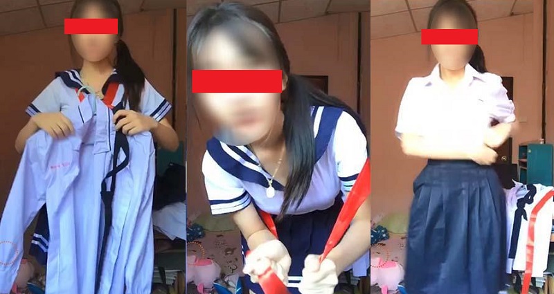 Thai High Schooler Livestreams Striptease On Facebook Gets Caught By