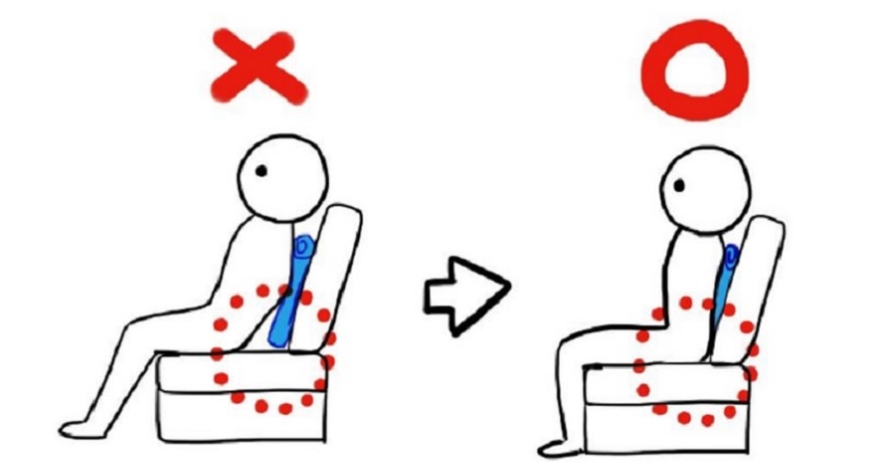 Japanese Movie-Goer Has a Genius Lifehack for Curing Backaches