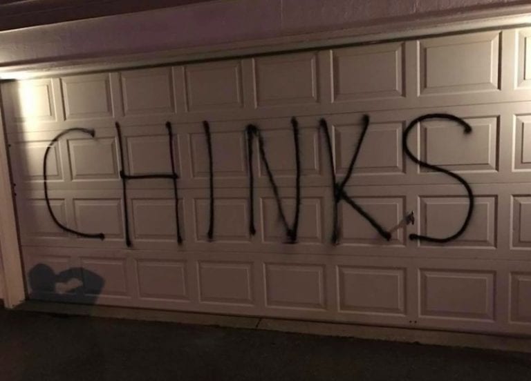 Racist Vandals Spray-Paint ‘Chink’ on Hmong Family’s Garage Door in Minnesota
