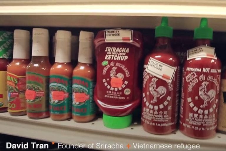 Why ‘Made By Refugee’ Stickers Are Appearing on Goods All Over New York