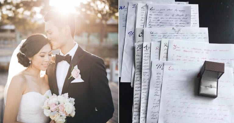 Man Secretly Proposes to His Girlfriend Over Three Years With Love Letters