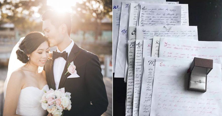 Man Secretly Proposes to His Girlfriend Over Three Years With Love Letters