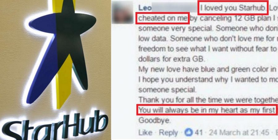 Singaporean Man Pens Hilarious Break Up Letter to Phone Company