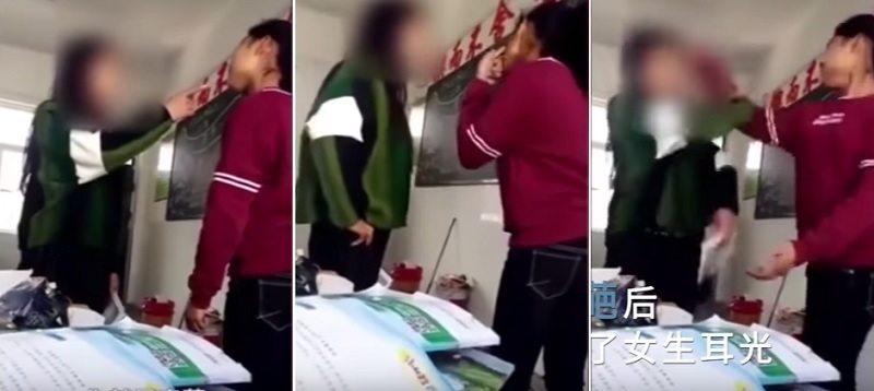 Rude Student in China Challenges Teacher To Slap Her, Gets Exactly What She Asked For
