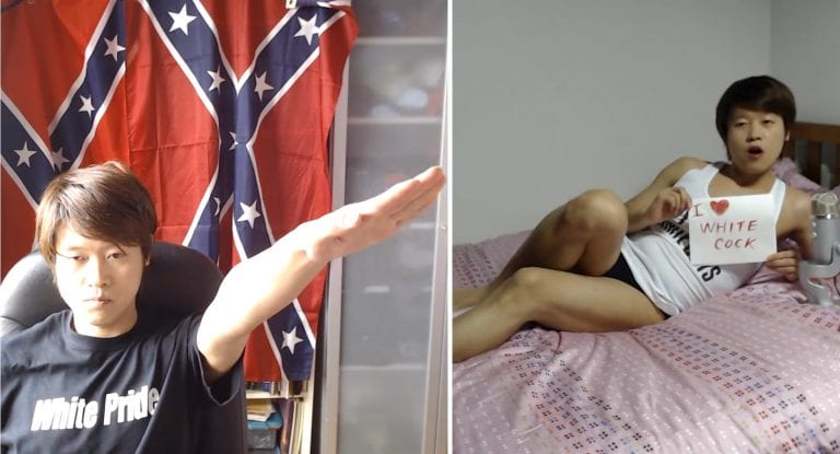 Asian-American Claims to Be a ‘White Supremacist’ Who ‘Loves White Boys’ on YouTube