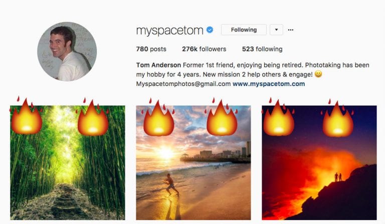 Myspace Tom is Now Retired Traveling in Asia and His Instagram Game is Straight FIRE