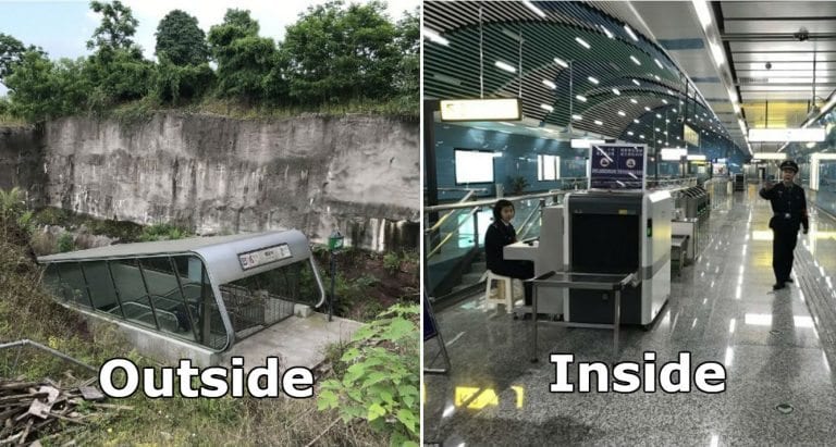 Inside the Chinese Subway Stop Built in the Middle of Nowhere