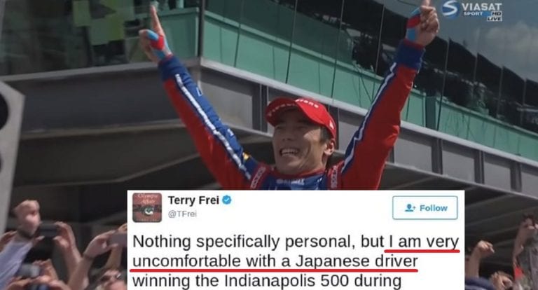 Takuma Sato Winning the Indy 500 is Proof Asians Can Actually Drive Better Than White People