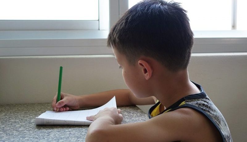 Badass Japanese Kid Finishes Essay Homework With Two Epic Sentences