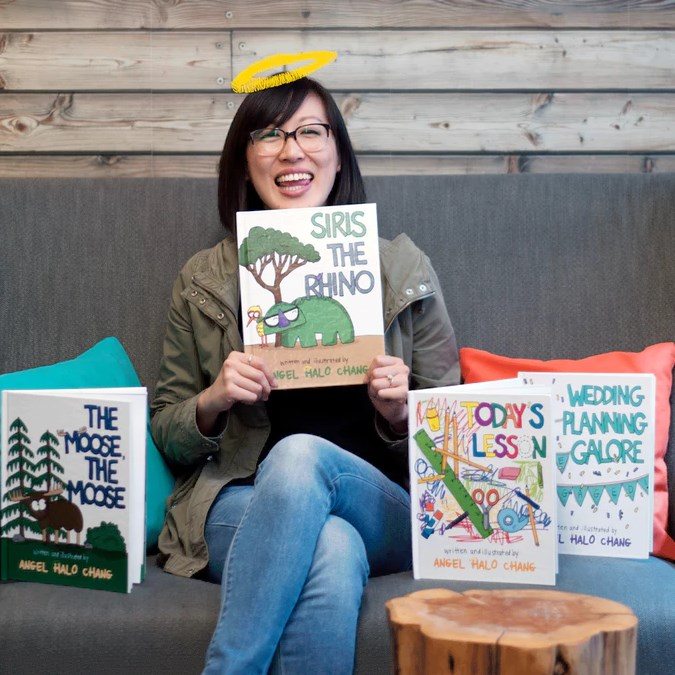 Angel Halo Chang Books Kickstarter