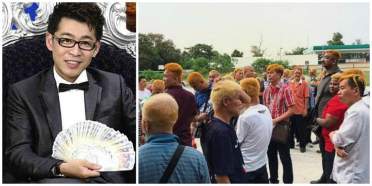 ‘Future Richest Man in the World’ Organizes Dinner in Malaysia, Forces Guests to Dye Hair Yellow