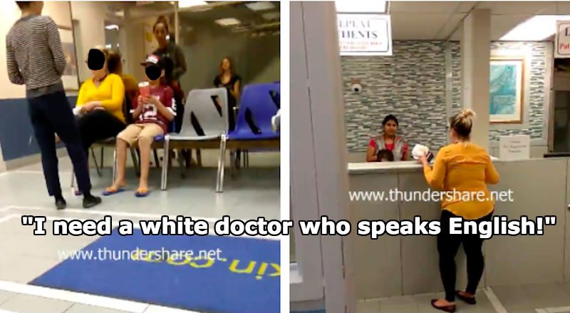 Racist Canadian Caught on Video Demanding ‘White Doctor’ at Hospital