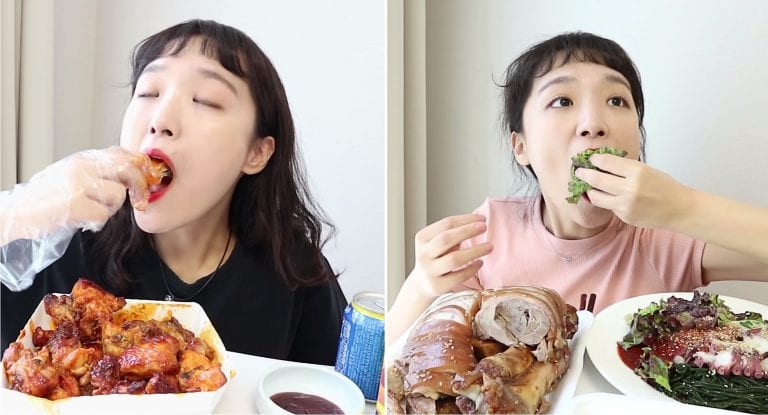 Meet the Korean ‘Mukbang’ YouTuber Famous For Stuffing Herself on Camera