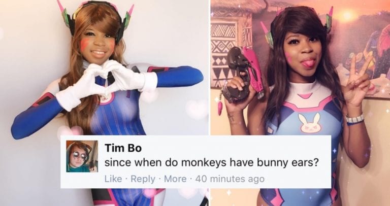 Overwatch Cosplayer Gets Bullied Online for Being Black