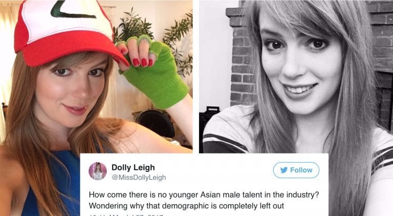Adult Actress Dolly Leigh Reveals That She Wants More Asian Men in Porn