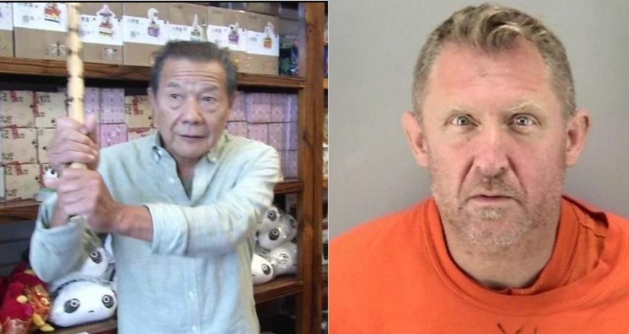 Badass Elderly Chinatown Store Owner Fights Off Armed Attacker With Bamboo Stick