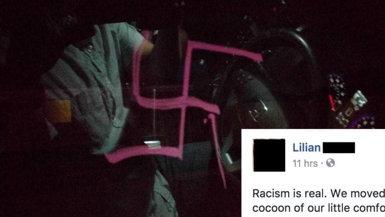 Vietnamese-American Family Finds Car Vandalized With Swastika in Texas