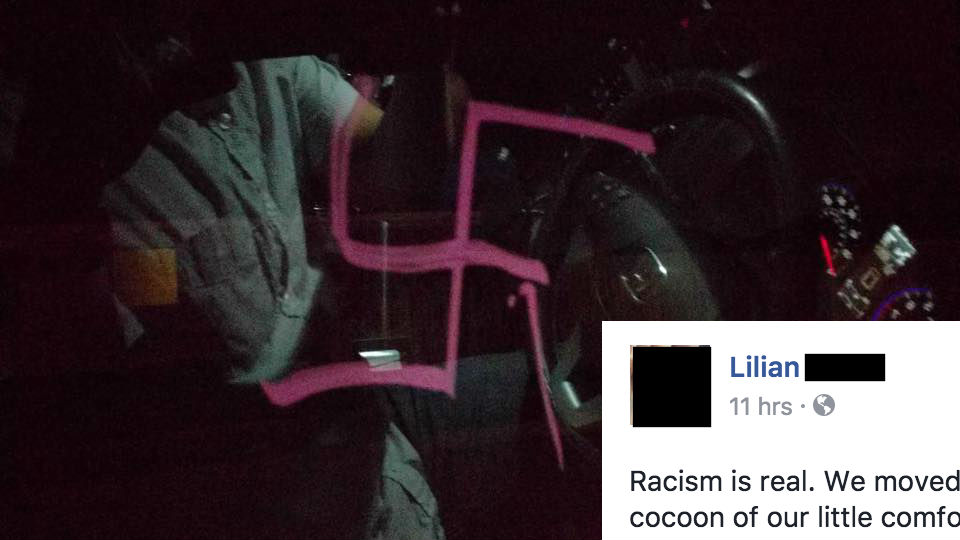Vietnamese-American Family Finds Car Vandalized With Swastika in Texas