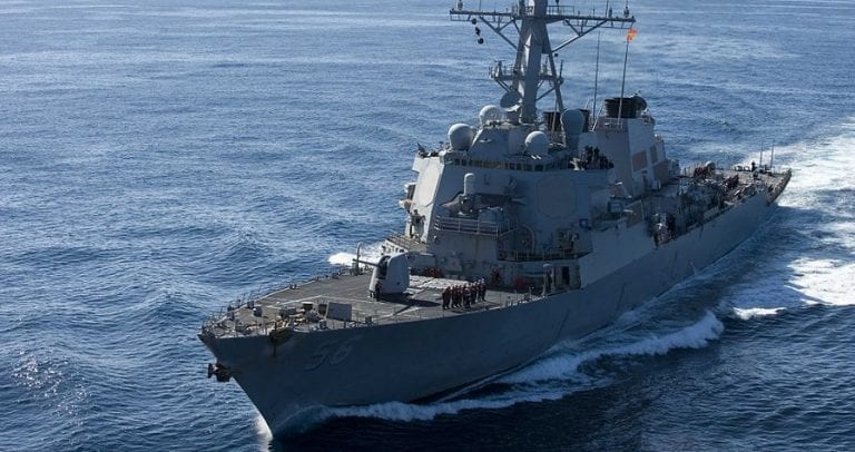 U.S. Naval Accident Off Singapore Leaves 5 Sailors Injured, 10 Missing