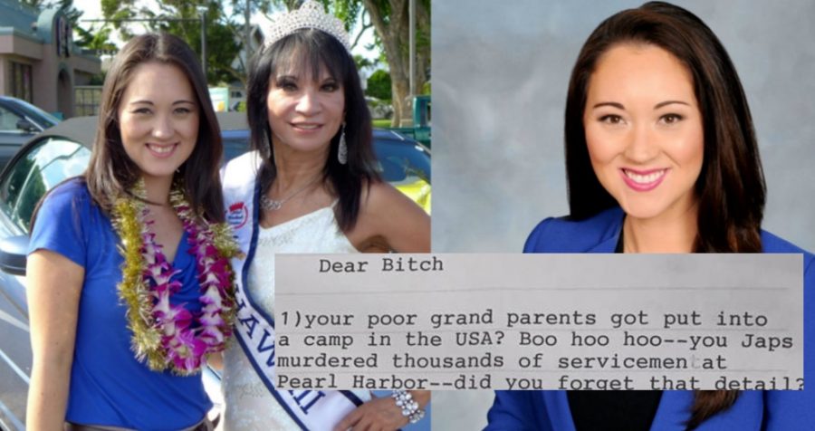 Hawaii Representative Beth Fukumoto Receives Racist Hate Mail From Trump Supporter