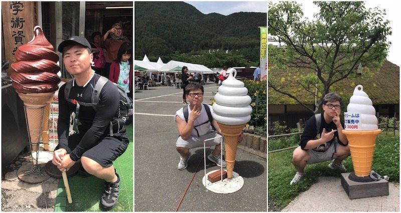 Man Goes Viral After Taking Photos of Every Ice Cream Cone He Sees in Japan