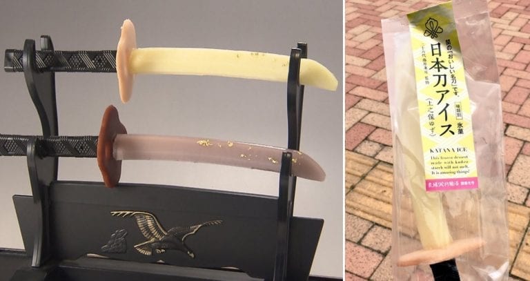Japan Now Has Ice Cream That Looks Like a Damn Katana