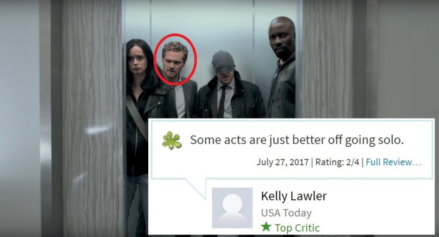 Bad Reviews For ‘Marvel’s The Defenders’ Are Blaming Iron Fist