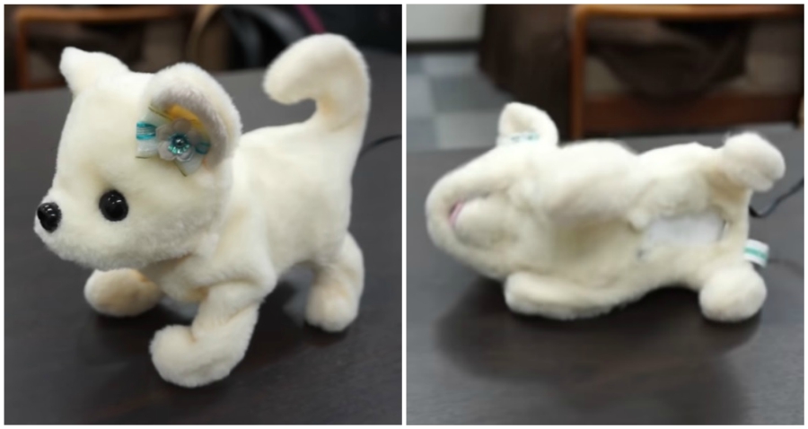 Japan’s Cute New Robot Pup Faints If It Catches a Whiff of Your Stanky Feet