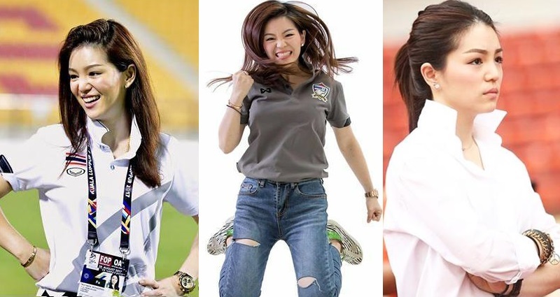 Thailand’s Gorgeous Football Team Manager is Melting Hearts Online