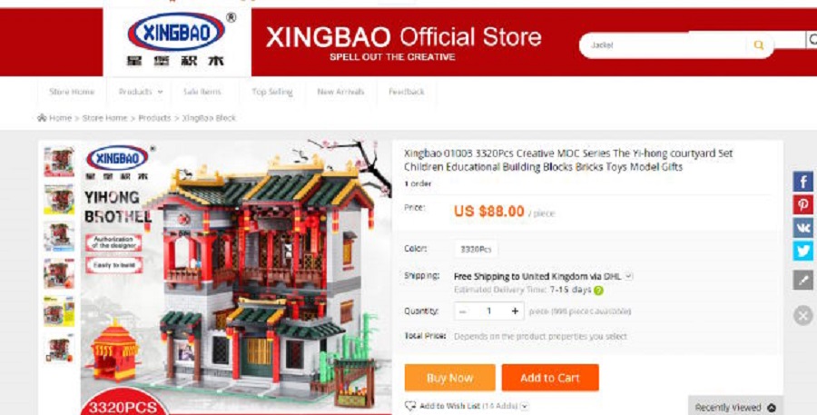 Chinese Toy Company Brings ‘LEGO Brothel’ Into the Market and We Are Confused AF