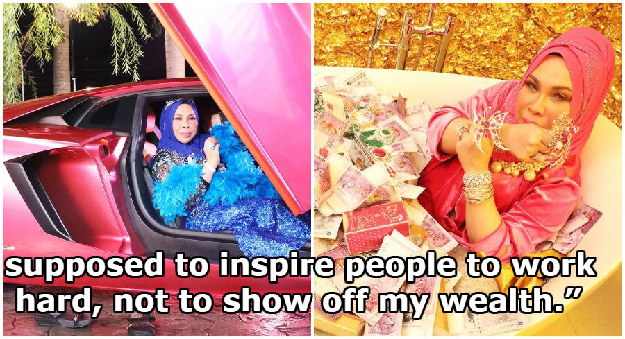 Malaysian Cosmetics CEO Sparks Outrage For ‘Bathing’ in Money and Jewels