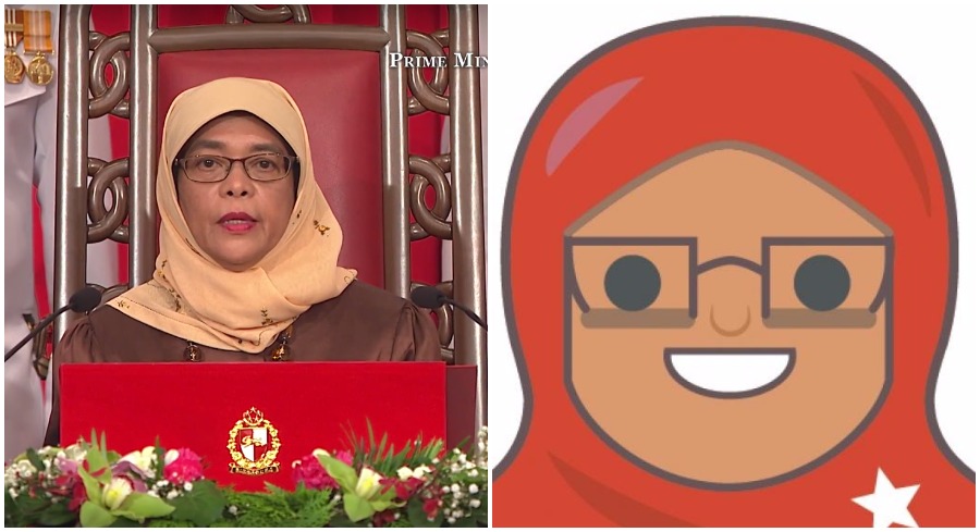Singapore’s First Female President is So Badass She Got Her Own Emoji