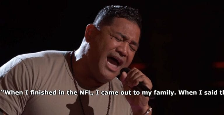Former NFL Player Nails Emotional Performance on Coming Out as LGBTQ on ‘The Voice’