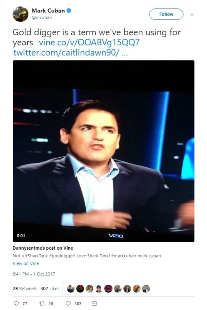 Mark Cuban Sparks Outrage After Calling 'Shark Tank' Contestant a Gold  Digger