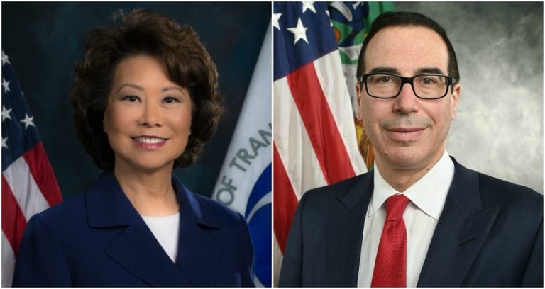 Elaine Chao Spent $5,000 an Hour on Private Jets to France and Italy Using Taxpayer Dollars