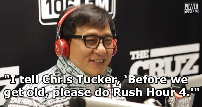 Jackie Chan Says ‘Rush Hour 4’ is Happening, But On One Condition