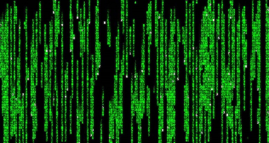 Iconic Green Matrix Code Is Actually Random Sushi Recipes