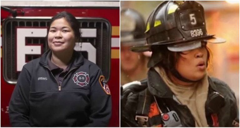 Meet The First Asian-American Female Firefighter in New York City
