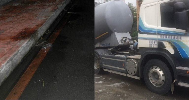 Drunk Taiwanese Student Sleeping By the Street Fatally Run Over By Truck
