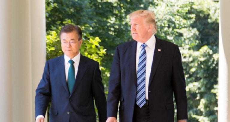 How One Question From Donald Trump Gave South Korea’s President a Rare Opportunity