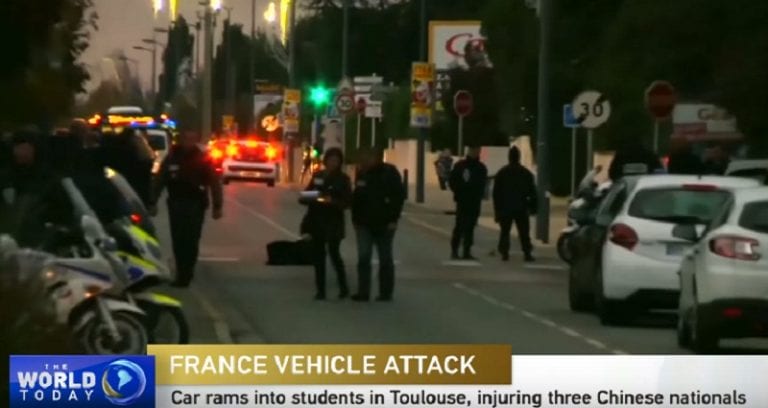 Three Chinese Students Injured in France After Man Deliberately Rams Car into Crowd