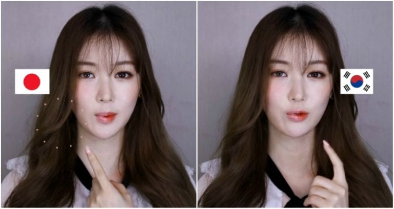 YouTuber Reveals The Difference Between Japanese and Korean Makeup