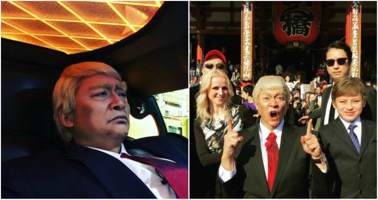 JPop Star Cosplays as Donald Trump During President’s Japan Visit