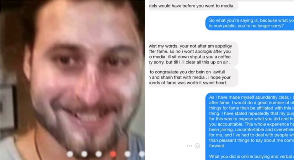 Reality Star Who Sent Racist Messages To Asian Tinder Match Now Accuses Her of ‘Blackmail’