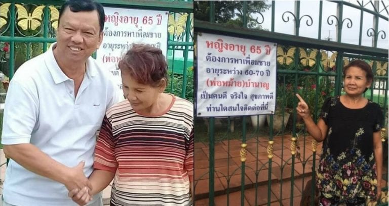 65-Year-Old Thai Woman Posts Viral Ad Looking for a Boyfriend, Still Single