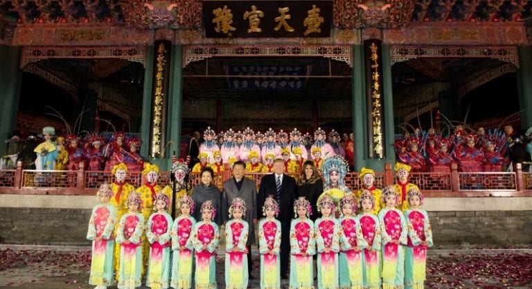 Donald Trump is the First Foreign Leader to Eat in China’s Forbidden City in Modern Chinese History